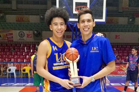 Dondon Hontiveros relishes pushing son to become .